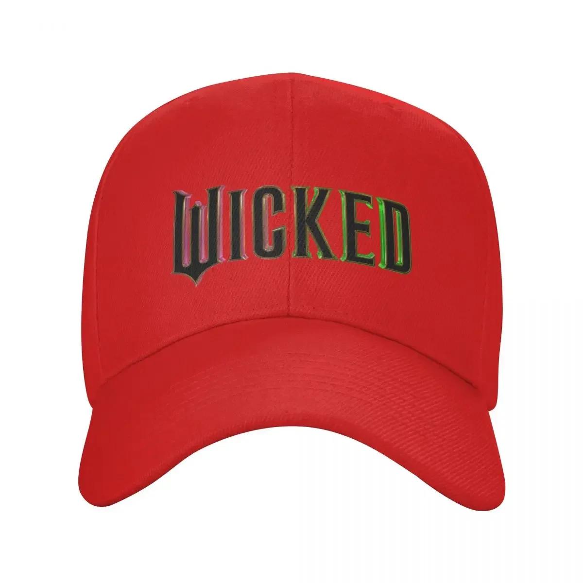 wicked Baseball Cap Sun Hat For Children Bobble Hat Golf Cap Golf Unisexs Luxury Womens