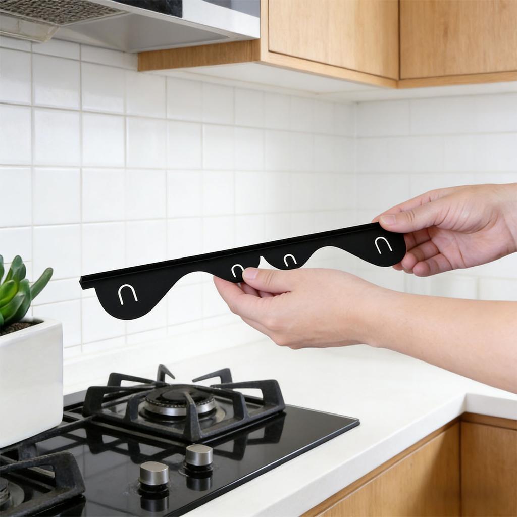 Stainless Steel Stove Fillers 13.78-27.36in Easy Clean Kitchen Stove Covers for Counter
