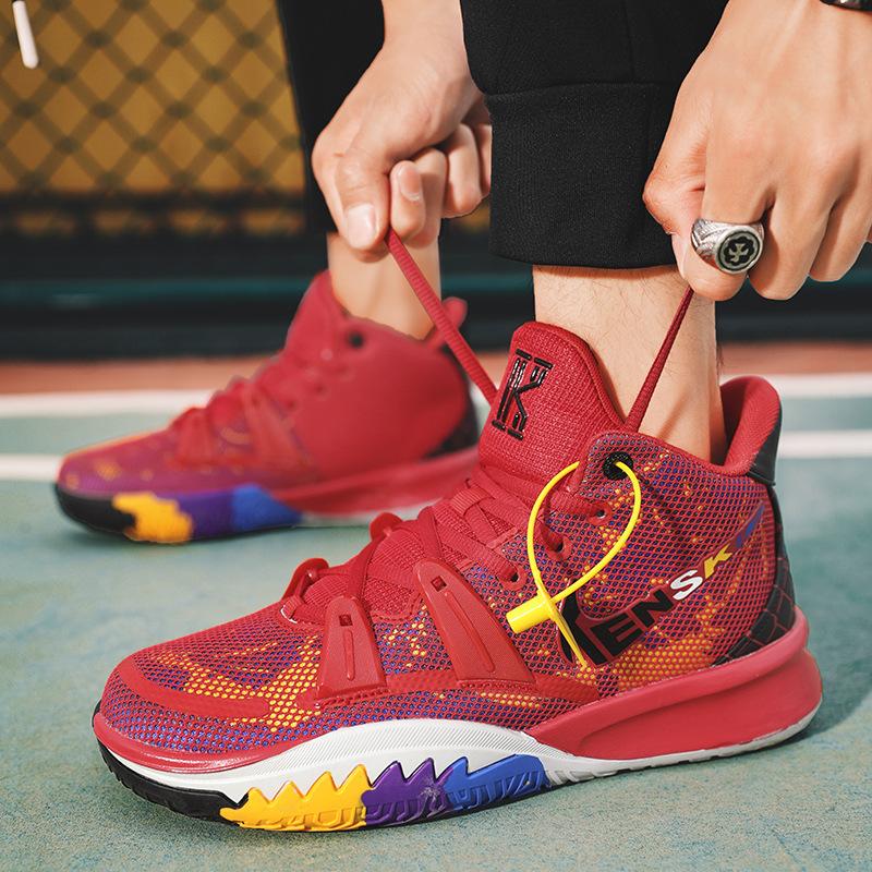 Herbst und Winter Owen Basketballschuhe Mandarin-Ente Filmkunst-Thema Teenie-Schüler atmungsaktive Sneaker