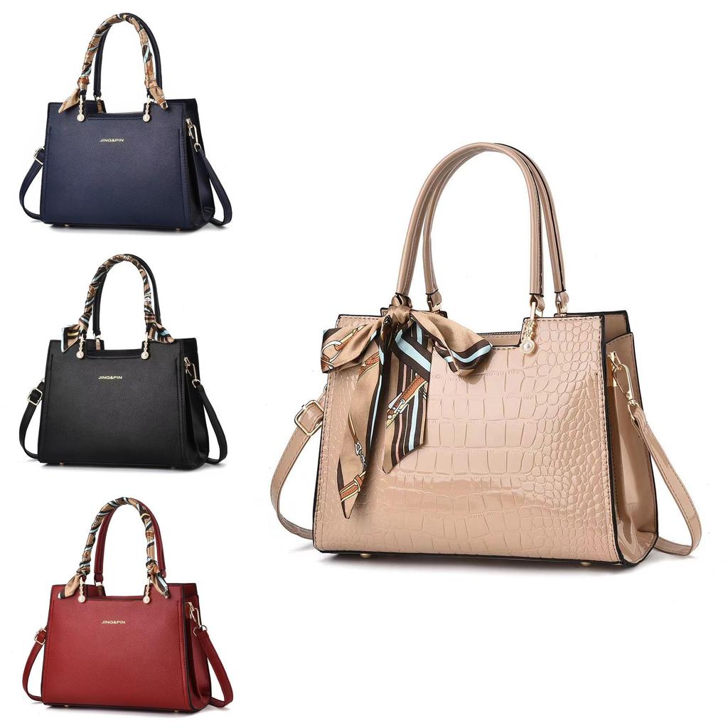 Urban Street Style Crossbody Tote With Inner Pocket For Women And Moms