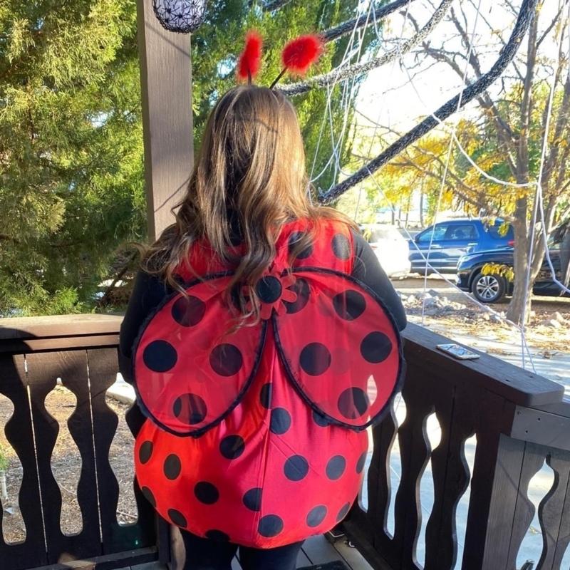 Insect Dressing Up Costumes with Dress, Leg Sleeves and Headband for Kid Adult Birthday Halloween Cosplay Party