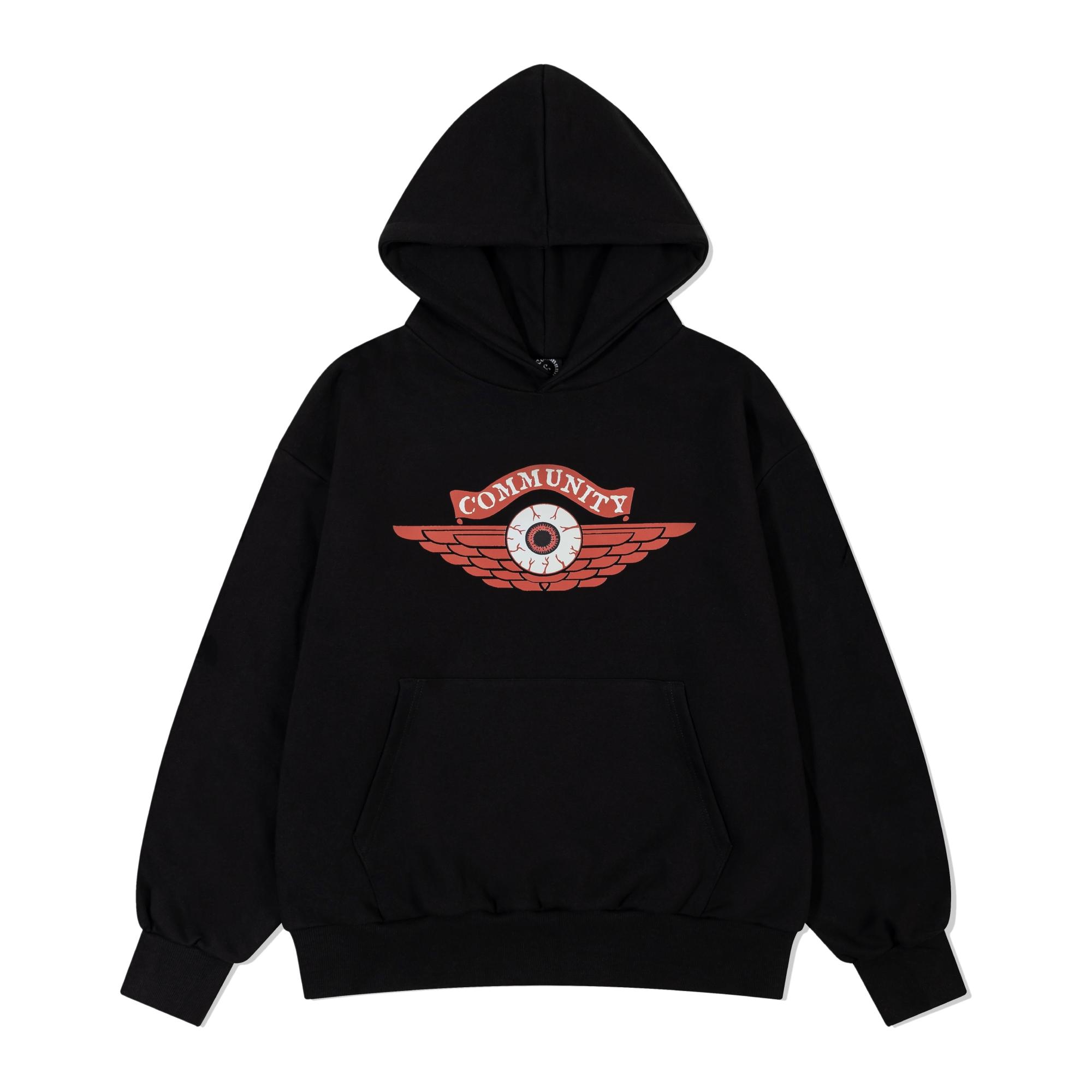 Community Club Watcher Hoodie Black Xl