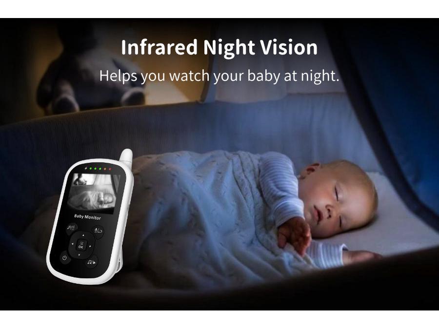 2.4GHz Night Vision Baby Monitor