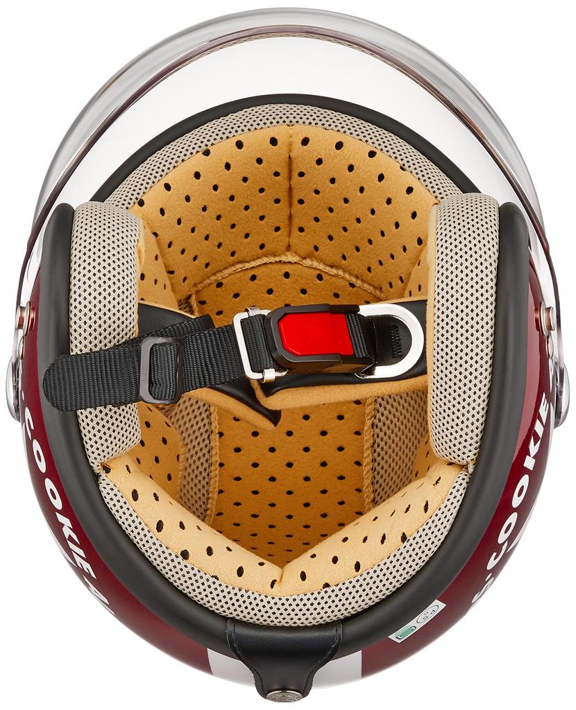 Speed Pit TNK Industries Kids Helmet Candy KIDS Size 51242 CA-6 Red/White (54-56cm)
