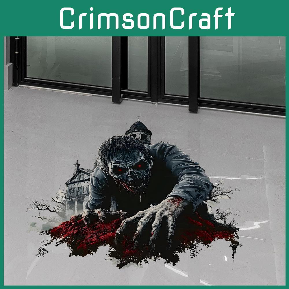 Halloween Wall Horror Breaking Zombies Appear In Living Room Decoration Home