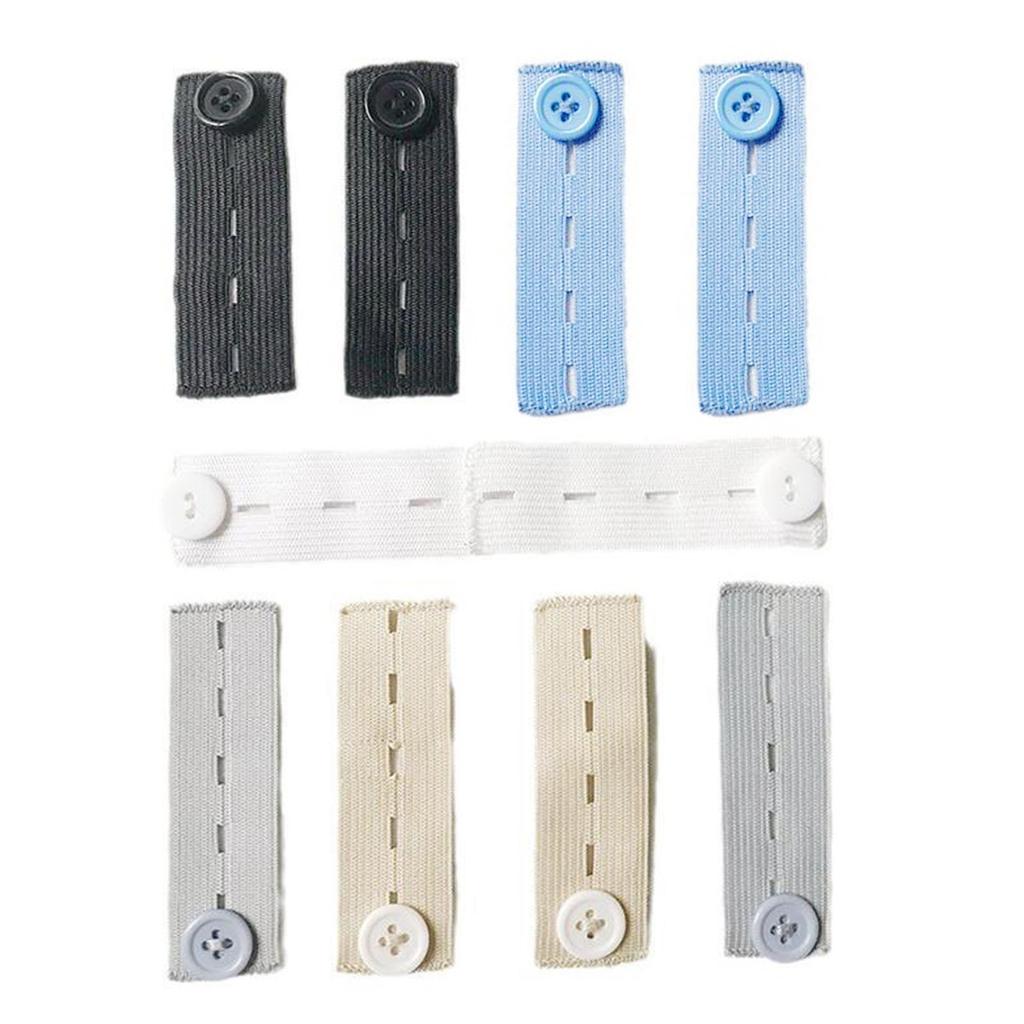 Expandable Pregnancy Waistband Adjuster Soft Stretchy Belt For Jeans Work Pants Sizing Range Use