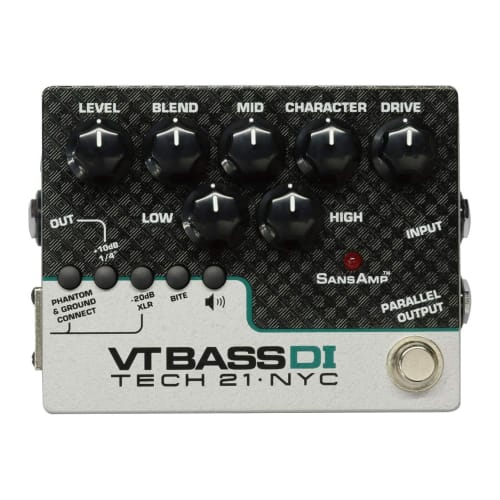 TECH21 SANSAMP Ampeg-style analog simulator DI box VT Bass DI