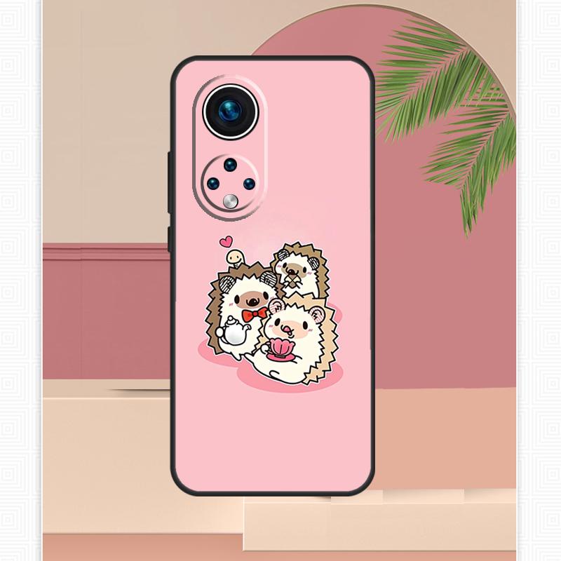 Kawaii Igel Herz Hülle Für Honor Magic 7 Lite 5 6 8 Pro Honor 200 400 X9c X9b X9a X8b X8a X8c 50 70 90 Abdeckung