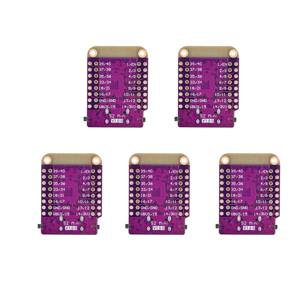 10Pcs ESP32 S2 Mini WiFi Board Based ESP32-S2FN4R2 ESP32-S2 4MB Flash Type-C Connect Compatible with MicroPython