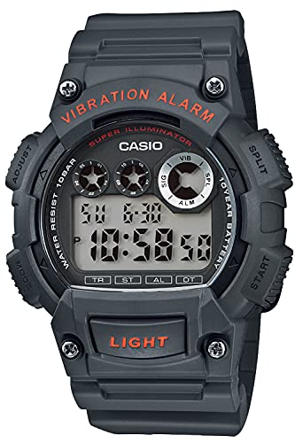 

Casio Collection W-735H-1AJH / -735H-8AJH Men s Watch, Gray / Black