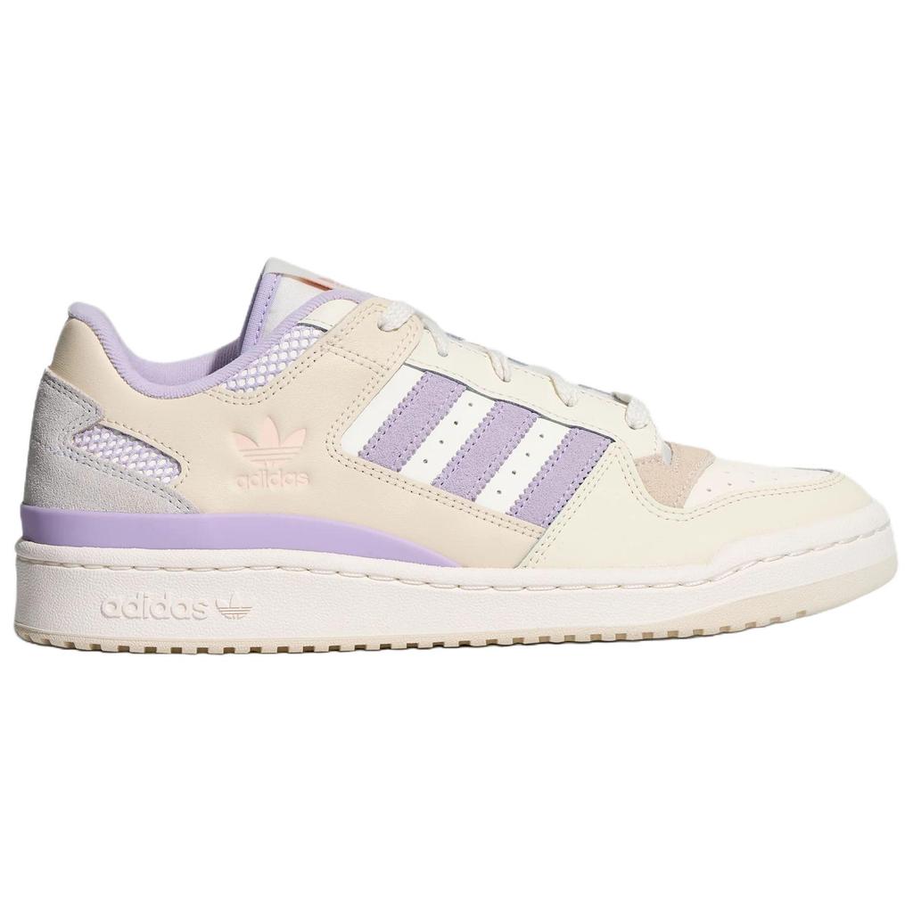 adidas Scarpe da ginnastica Originals Forum Cl Casual da basket a taglio basso Unisex Bianche Viola LA3796