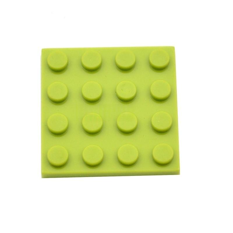 15PCS 4x4 Dots Blocks Base Plate Colorful Building Bricks Compatible Parts 3031 DIY Educational Toys for Children