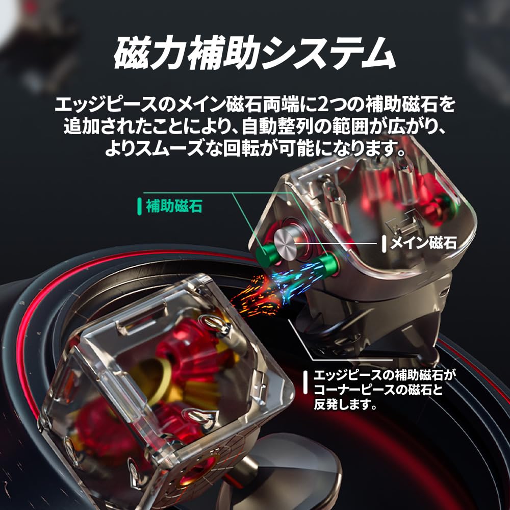 Tornado V4 M Pioneer UV Coated 3x3 Cube Design Tornado Maglev Stickerless Competition Version Japanese Adjustment Japanese Solution and X-Man