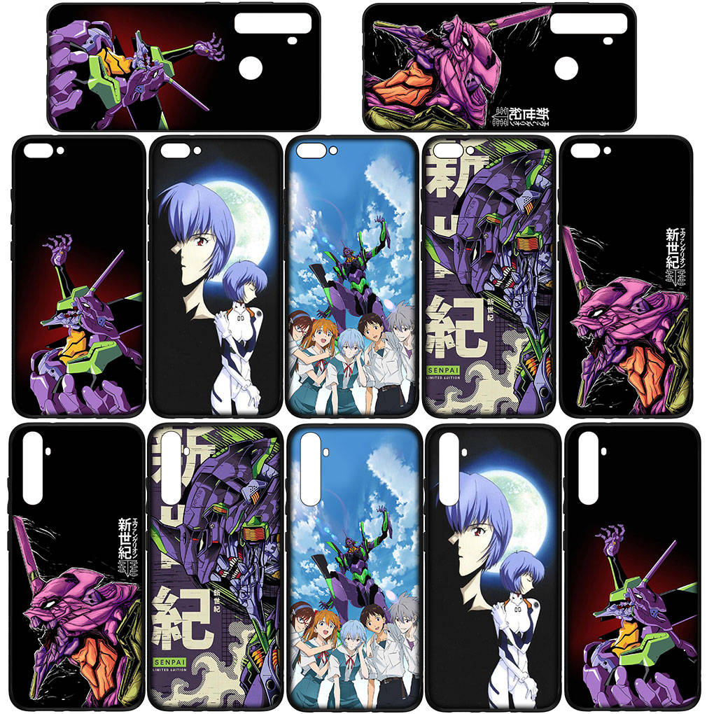For iPhone 16 15 X XR Samsung Galaxy S24 S23 Plus Xiaomi Redmi Note 13 12 11 Pro Max 9 10 14 13C OPPO Huawei Cover Evangelions Poster EVAs Phone Case