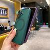 Luxury For Magasfe Wireless Charging Magnetic Matte Case for iPhone 16 15 14 Plus 13 12 11 Pro Max Shockproof Armor Bumper Cover