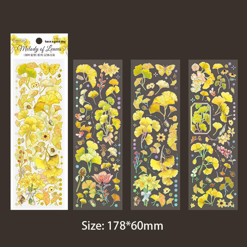 

3 шт./упак. наклейки с цветами для домашних животных Guka, прозрачный материал для скрапбукинга или украшения Daliy