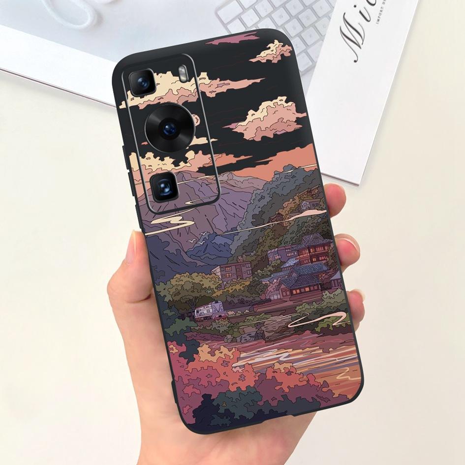 For Huawei P60 Pro P 60 Case Lovely Astronaut Cartoon Slim Soft Silicone Protective Cover For Huawei P60 Art P60Pro MNA-LX9 Case