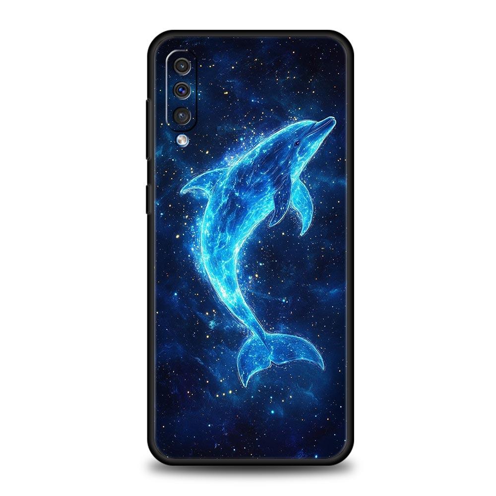 Custodia Telefono Delfino Oceano Per Samsung A56 A36 A26 A54 A52 A24 A14 A50 A72 A70 A40 A20E A06 A12 A22 A34 A42 A32 A04s A16 5G Copertura