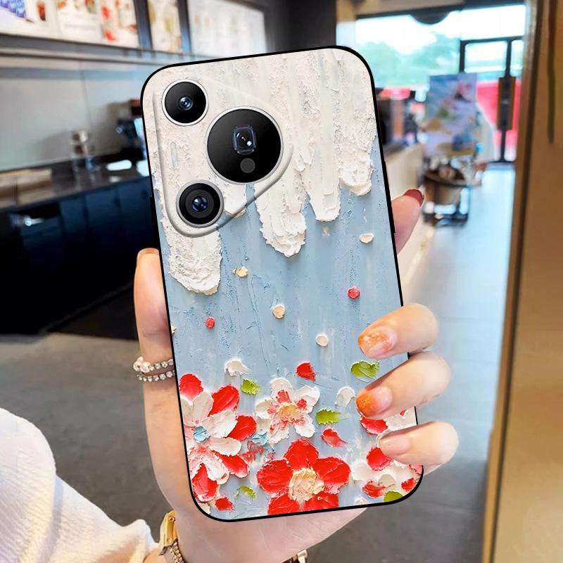 For HUAWEI Pura 70 Pro Plus Case Soft Silicone Shell Coque For HUAWEI Pura70 Pura 70 Ultra TPU Phone Case Protective Funda