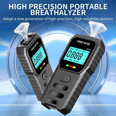 Blow Prompt Sound Breath Alcohol Concentration Digital Display Alcohol Tester