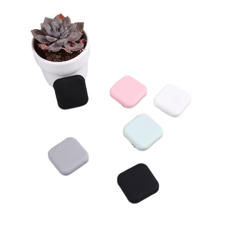 Door Stopper: Punch-Free Silicone Magnet for Bathroom with Anti-Collision Pad