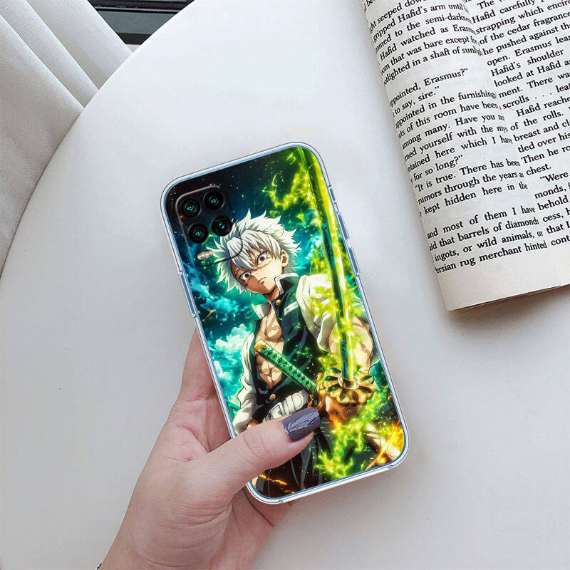 MH38 Demon Slayer Case for Motorola E7 G6 G7 G8 G9 Plus Power Play G10 G20 G04 E30 E40 E22 E20 E13 E15 G22 G23 G05 G75 G35 G55