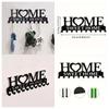 HOME Letter Metal Wall Hook - Creative Iron Art Key and Towel Holder