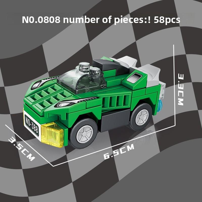 High Quality Abs Car Building Blocks With Diy Assembly For Kids And Teens