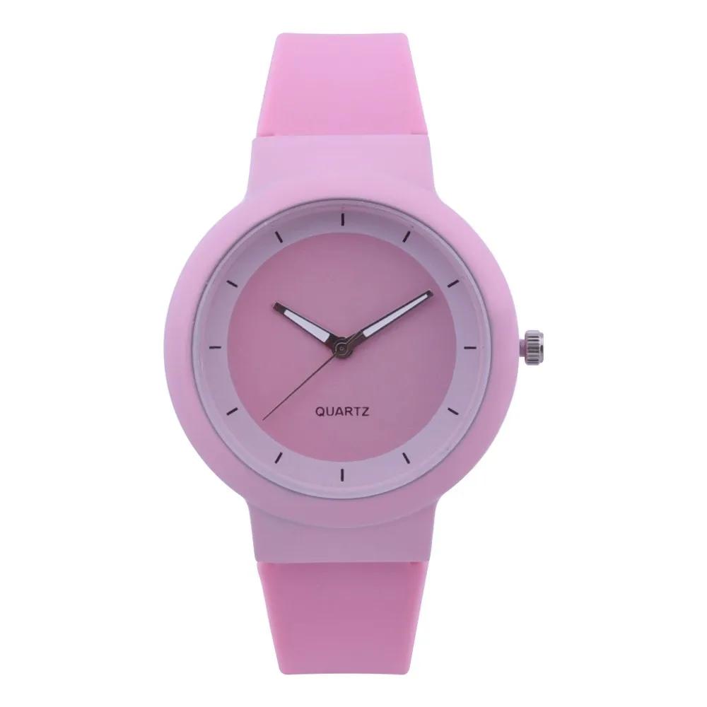 White Watches Women Fashion Silicone Band Analog Quartz Wrist Watch Women's Watches Quartz Wristwatches relogio feminino Reloj