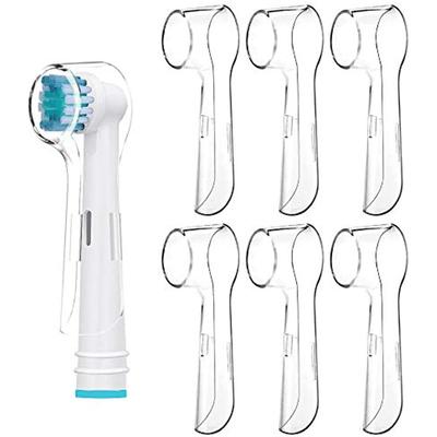 6 Electric Toothbrush Cover - Compatible Toothbrush Cover, Electric Toothbrush Head Protective Cover - Transparent Dustproof Toothbrush Cover