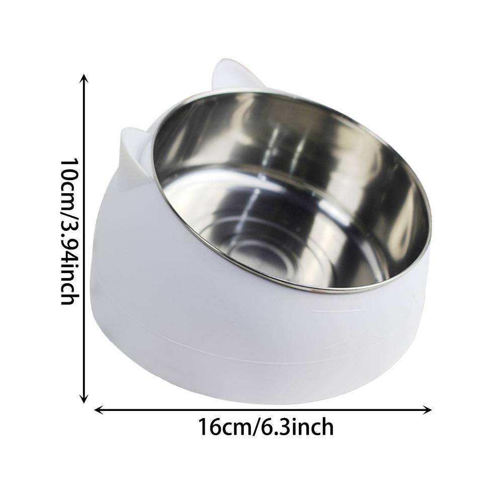 

Heat Pet Bowl Food Winter Heated Feed Cage Bowl Constant Temperature Heating Thermostat Dog Basin Cat Electric Bowl белый