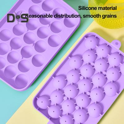 Reticolo di ghiaccio in silicone a rilascio facile di grande capacità, gelatina, yogurt, sfera di ghiaccio, frigorifero, contenitore per ghiaccio, contenitore per ghiaccio per uso alimentare