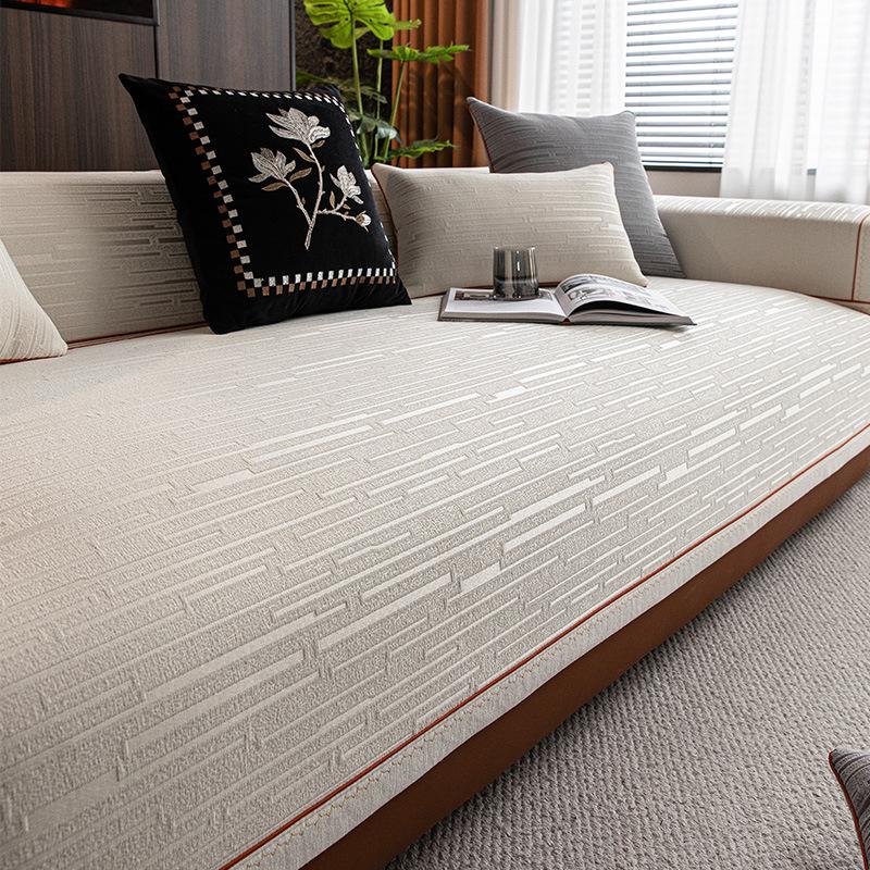 

Woven Sofa Cushion for All Seasons Universal Non-slip Sofa Cover Backrest Cover Cloth Towel Achine Washable Anti-Cat Scratch 30 X 50cm