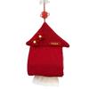 Creative Paper Bag Fabric-woven Hanging Tissue Box Tissue Box Wall-mounted Household Gift for Moving House Spring Festival Napkin
