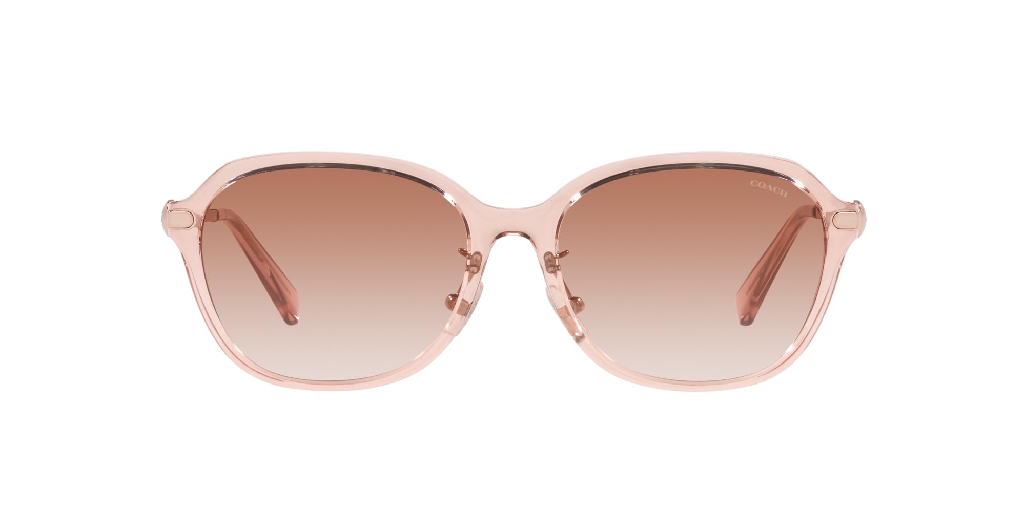 

Coach HC8332D Transparent Pink Size 56 Women s Sunglasses,
