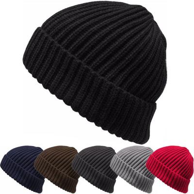 Oversize Baggy Crochet Hat Warm Men Slouch Caps Winter Unisex Knit Ski Beanie