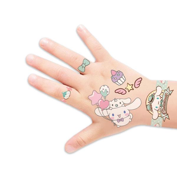 Adesivo de tatuagem de personagens Sanrio Cinnamoroll