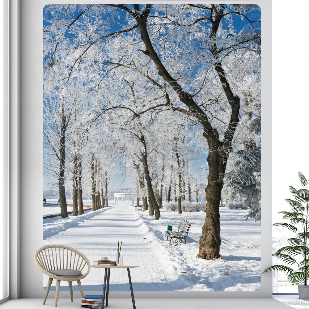 Home Art Decor Backdrop Christmas Tree Wall Tapestry Bohemian Living Room Mandala
