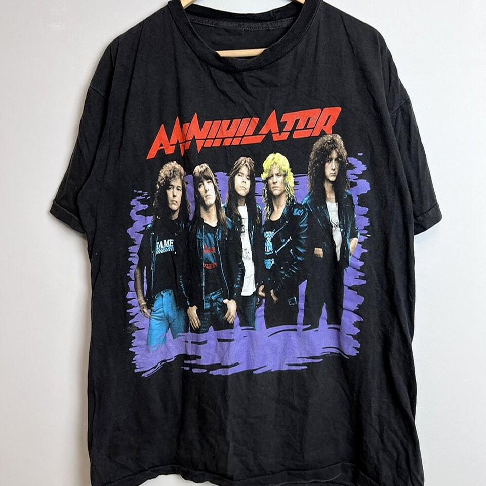 

ANIHILATOR Never Neverland Tour 1990 Gift For Fans Unisex S-5XL Shirt BI04_54 Unisex T-Shirt XXXL