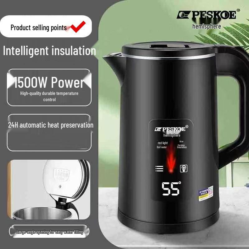 Insulated Electric Kettle with Auto Power-Off: Essential for Student Dorms