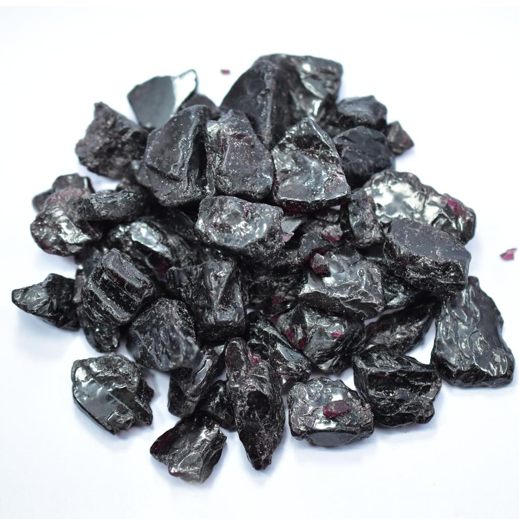 Red Garnet 142.9 Ct Natural Uncut Rough Loose Gemstone CERTIFIED Best For Craft