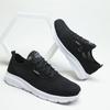 Summer Men Casual Shoes Lightweight Lace-up Sneakers Men Breathable Mesh Walking Shoes Fashion Mens Gym Shoes Plus Size 39-48