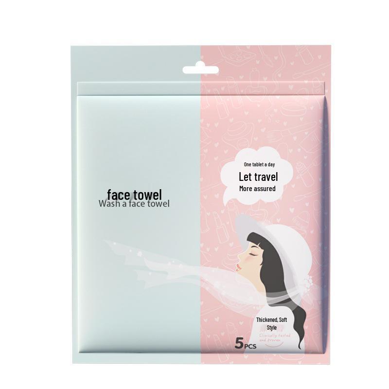 Pearl Pattern Cloud-Like Thick Facial Wipes for Salons