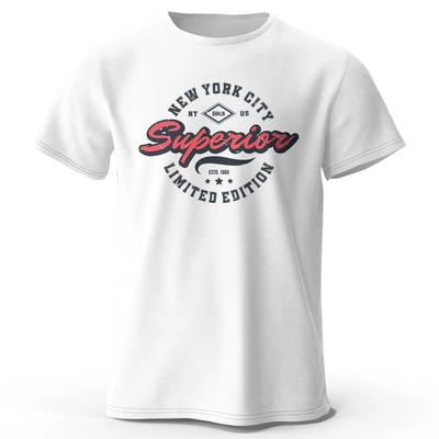 New York City Vintage Print Men's Graphic T Shirts Trendy Oversized Tee In Cotton Fabric for Women