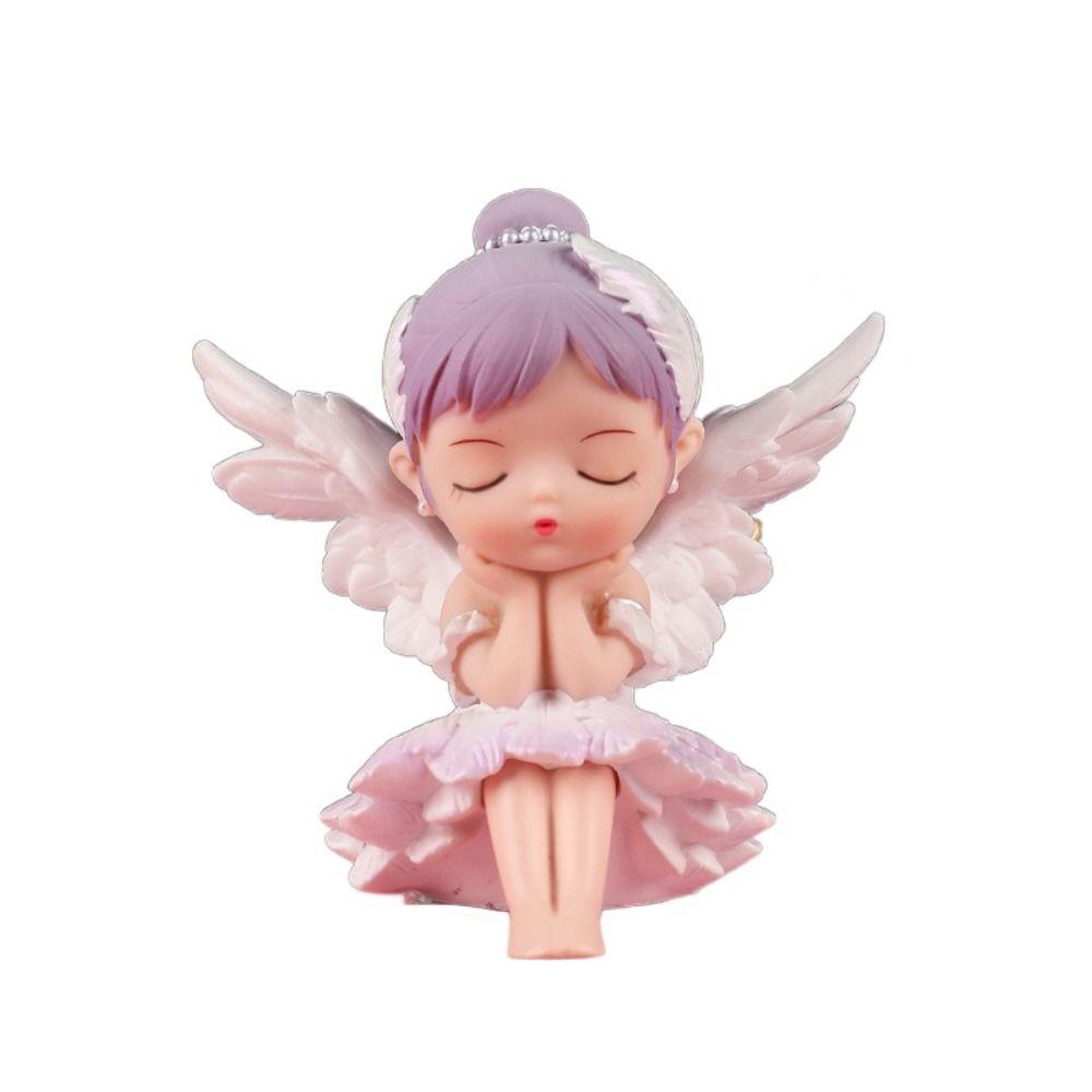 Angel Girls Statue Creative Desktop Decor Ornaments Ballet Girl Figurines Home Decoration