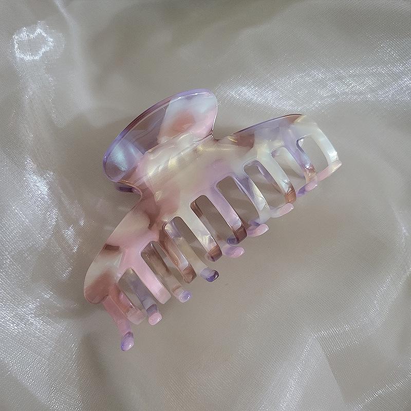 2025 Korean Elegant Acetate Hair Clip for Bun - Large Size