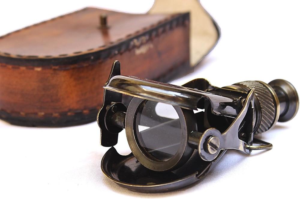 Antique Brass Monocular Binocular Telescope Vintage Nautical Spyglass Scope