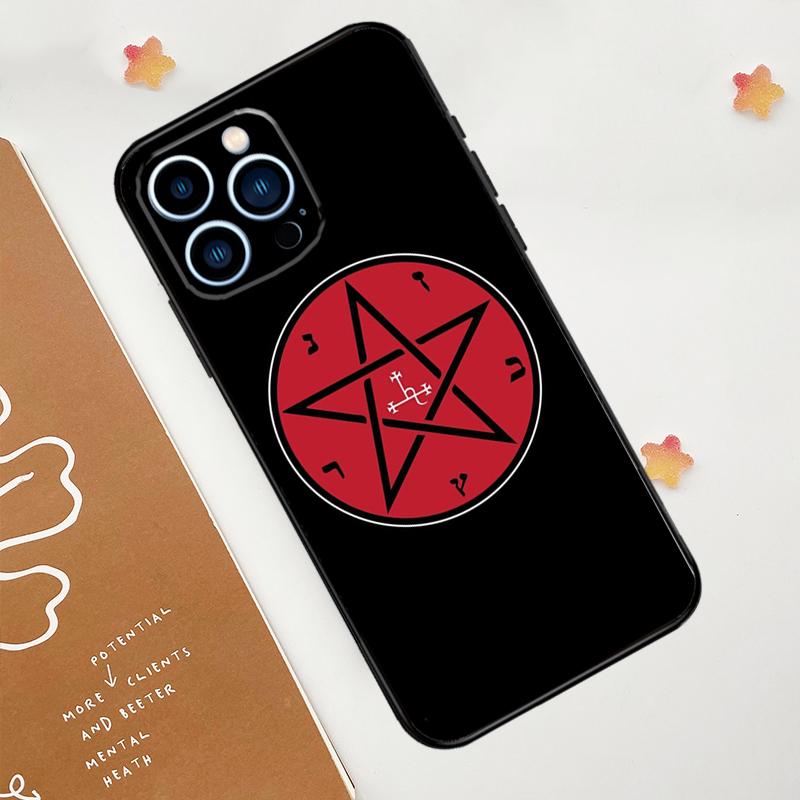 Sigil of Lilith Phone Case For iPhone 17 Pro Max 14 11 15 16 Pro Max 12 13 mini 16 Plus 16e 17 Air Funda