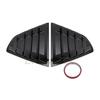 Rear Side Window Louver Cover for Toyota Camry 2018  -2024 Glossy Black