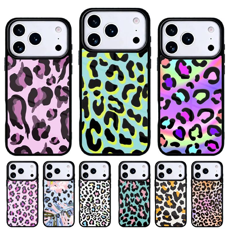 CAMOUFLAGE LEOPARD PRINT Phone Case for iPhone 17 16 15 14 13 Pro Max Back Cover for 12 11 Pro Coque